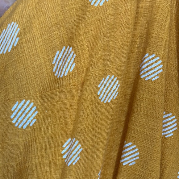 LC Lauren Conrad print faux wrap dress ruffle detail elastic waist XXL - Picture 10 of 17